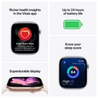 Ceas inteligent Apple Watch Series 11 GPS 42mm Rose Gold Aluminium Case with Light Blush Sport Band - M/L thumbnav 3